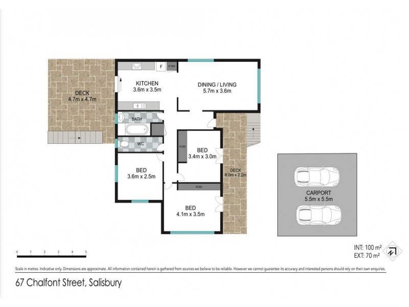 67 Chalfont Street, Salisbury QLD 4107 Floorplan