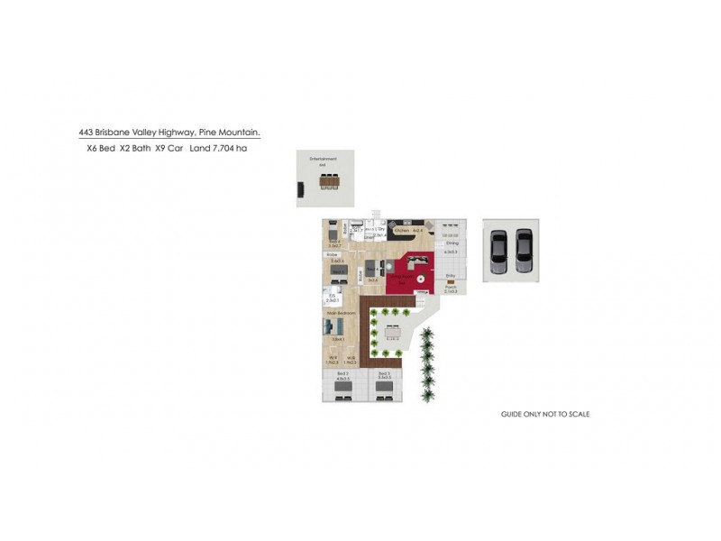 443 Brisbane Valley Highway, Pine Mountain QLD 4306 Floorplan