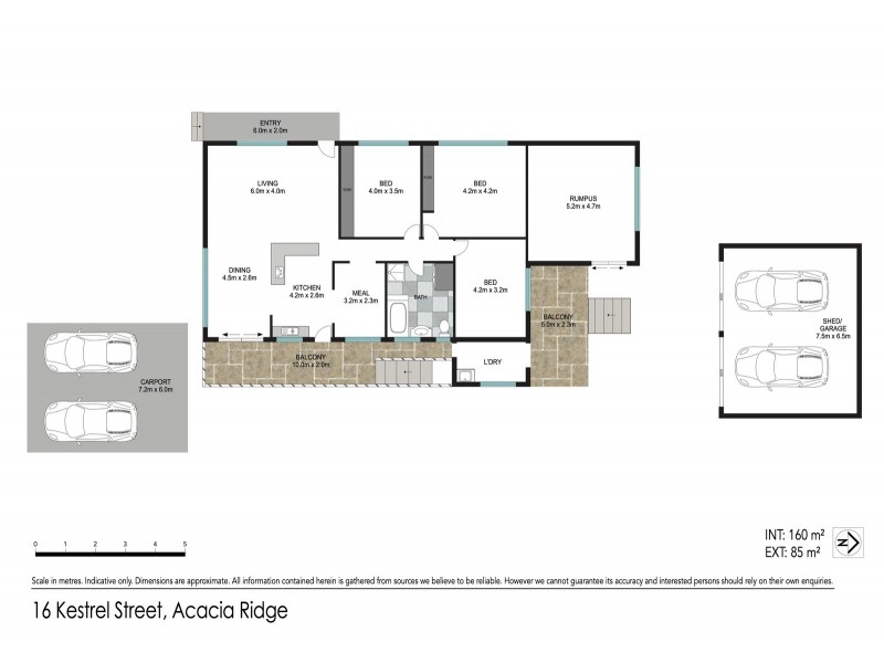 16 Kestrel Street, Acacia Ridge QLD 4110 Floorplan