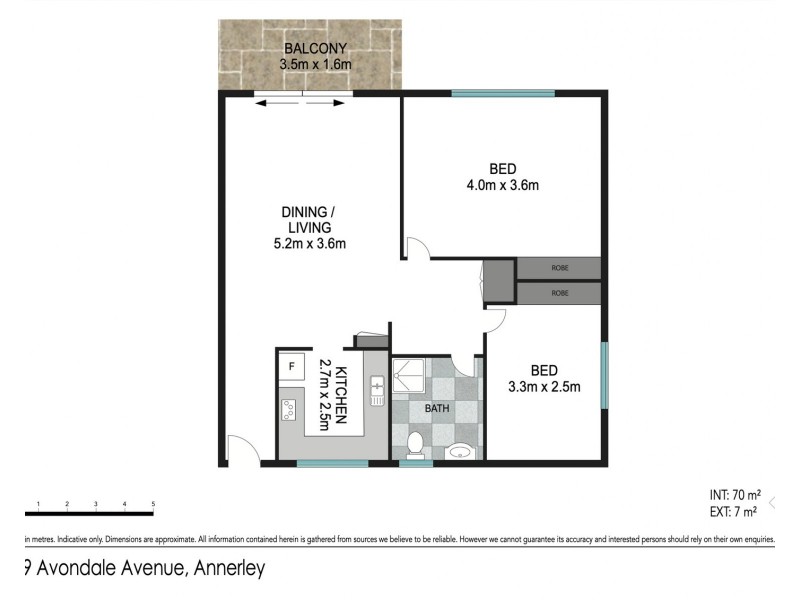 3/9 Avondale Avenue, Annerley QLD 4103 Floorplan