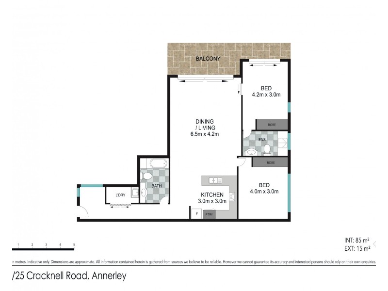 17/25 Cracknell Road, Annerley QLD 4103 Floorplan