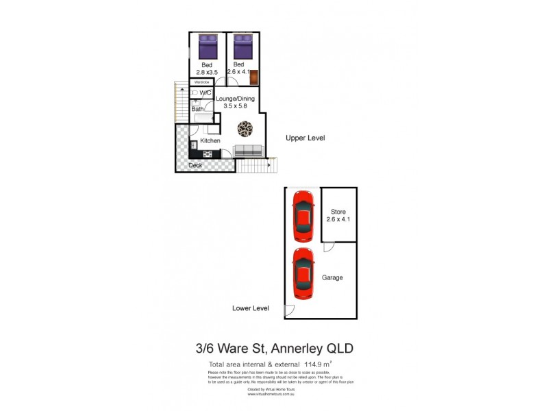 3/6 Ware Street, Annerley QLD 4103 Floorplan