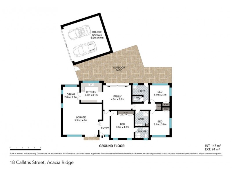 18 Callitris Street, Acacia Ridge QLD 4110 Floorplan