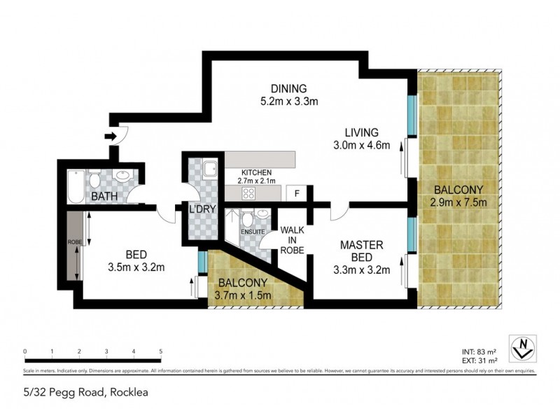 5/32 Pegg Road, Rocklea QLD 4106 Floorplan