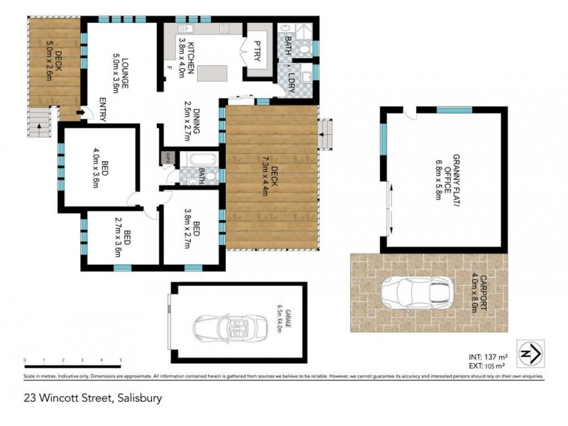 23 Wincott Street, Salisbury QLD 4107 Floorplan