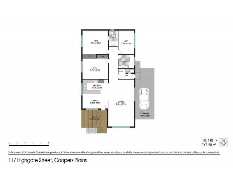 117 Highgate Street, Coopers Plains QLD 4108 Floorplan