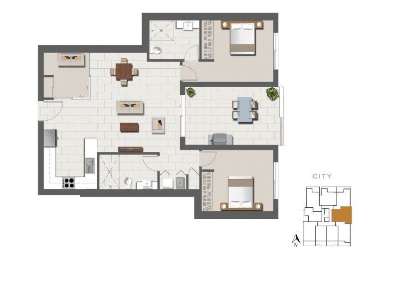 C108/8 Lochaber Street, Dutton Park QLD 4102 Floorplan