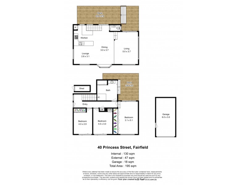 40 Princess Street, Fairfield QLD 4103 Floorplan