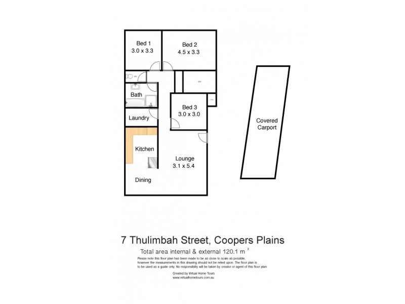 7 Thulimbah Street, Coopers Plains QLD 4108 Floorplan