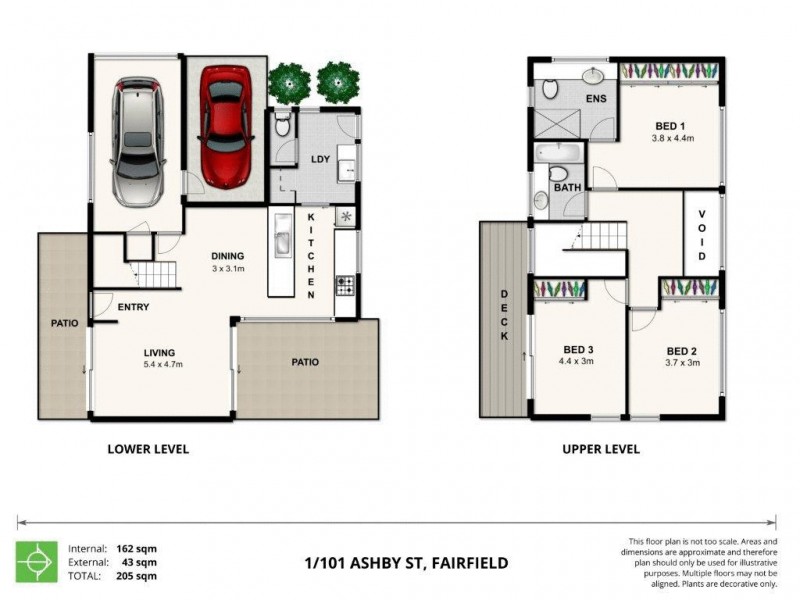 1/99 Ashby Street, Fairfield QLD 4103 Floorplan