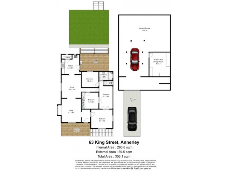 63 King Street, Annerley QLD 4103 Floorplan