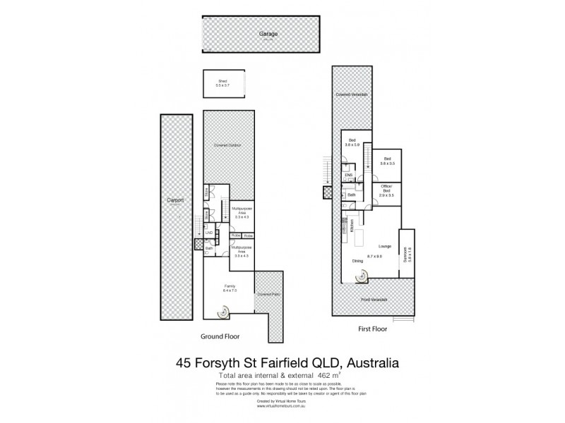 45 Forsyth Street, Fairfield QLD 4103 Floorplan