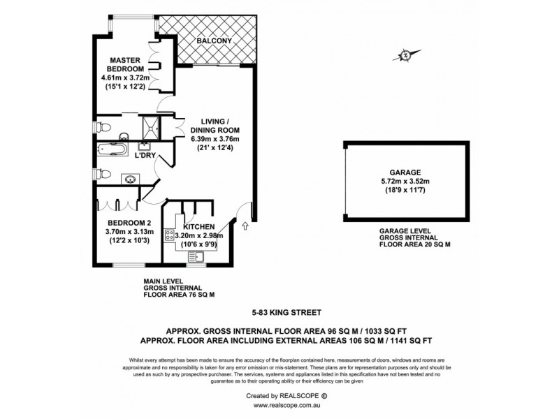 5/83 King Street, Annerley QLD 4103 Floorplan