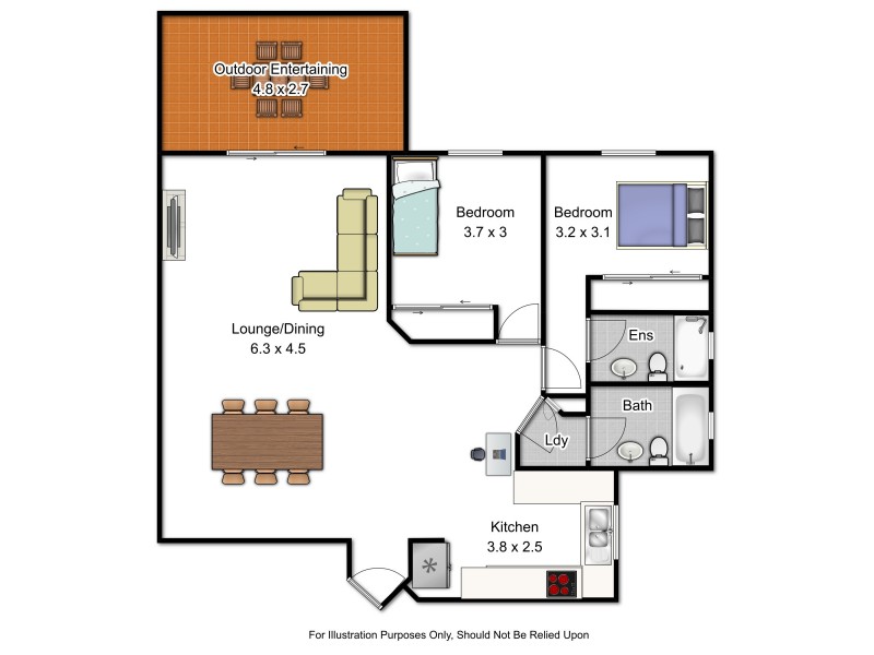 4/75 Cornwall Street, Annerley QLD 4103 Floorplan