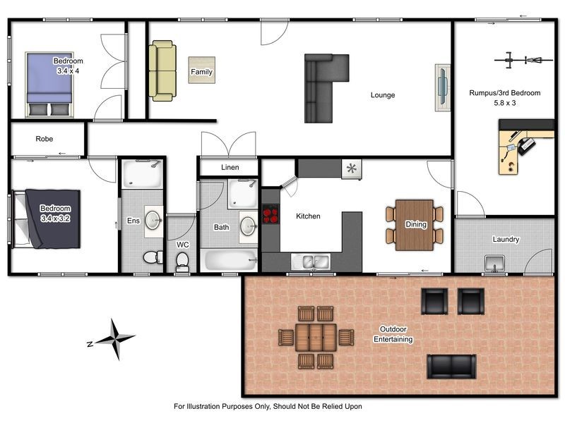17 Cricket Street, Coopers Plains QLD 4108 Floorplan