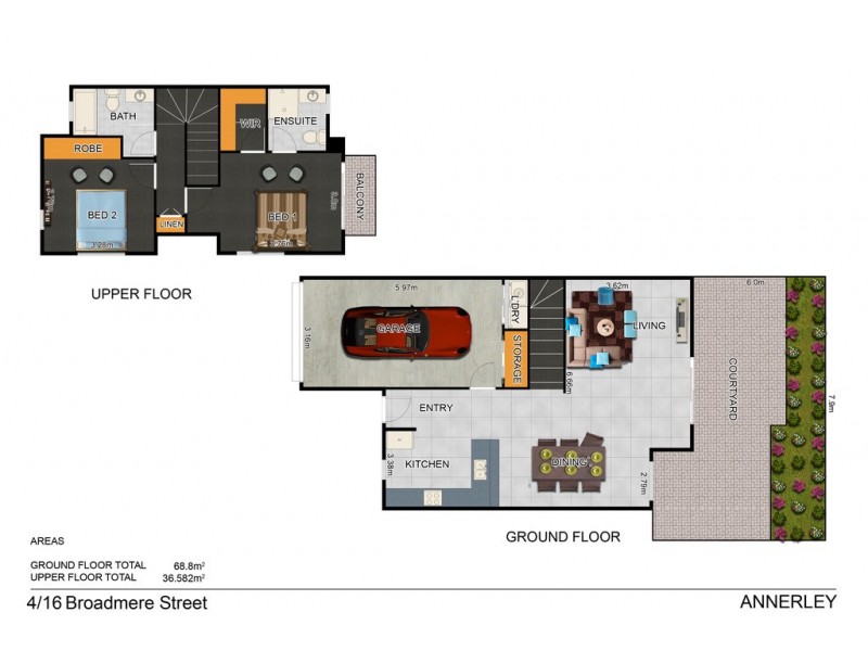4/16 Broadmere Street, Annerley QLD 4103 Floorplan