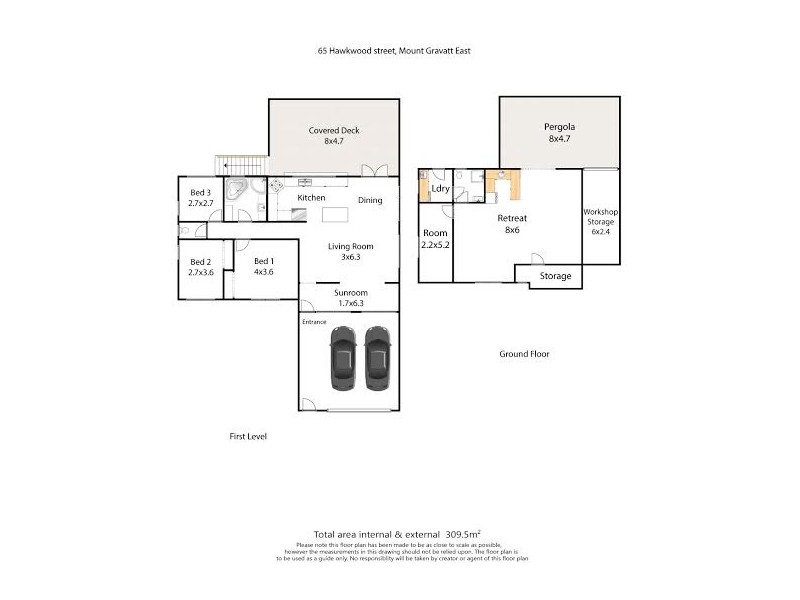 65 Hawkwood Street, Mount Gravatt East QLD 4122 Floorplan