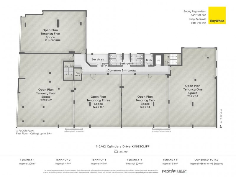 Suite 5/62 Cylinders Drive, Kingscliff NSW 2487 Floorplan