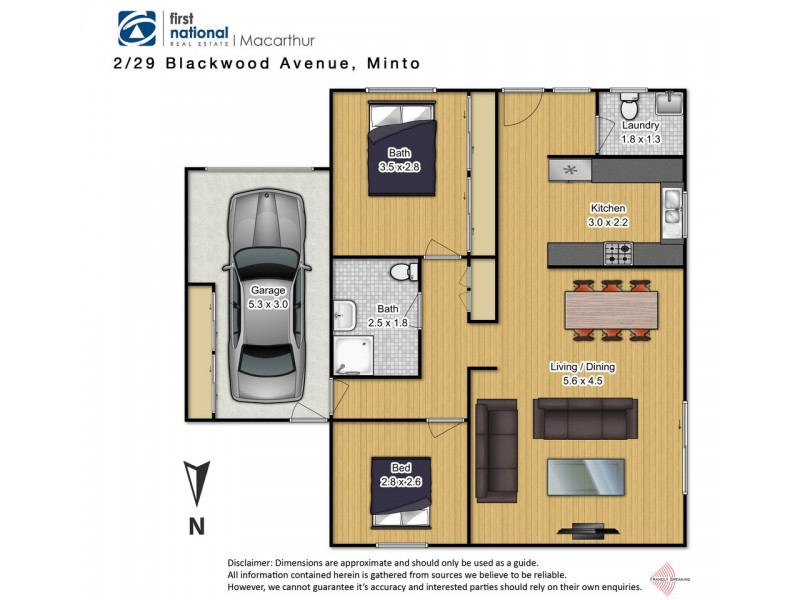 2/29 Blackwood Avenue, Minto NSW 2566