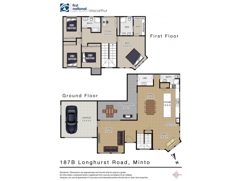 187 Longhurst Road, Minto NSW 2566 Floorplan