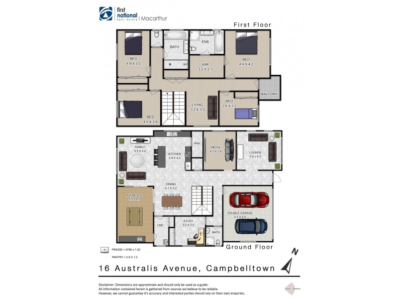 16 Australis Street, Campbelltown NSW 2560 Floorplan