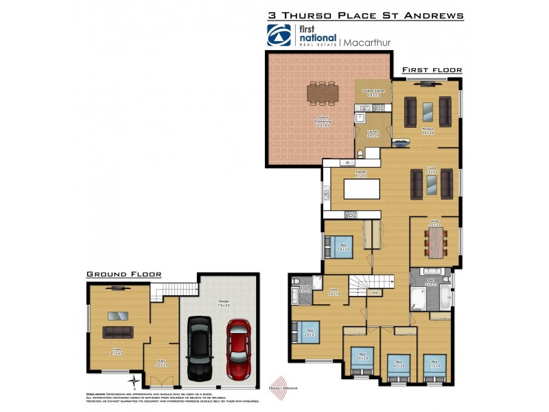 3 Thurso Place, St Andrews NSW 2566 Floorplan