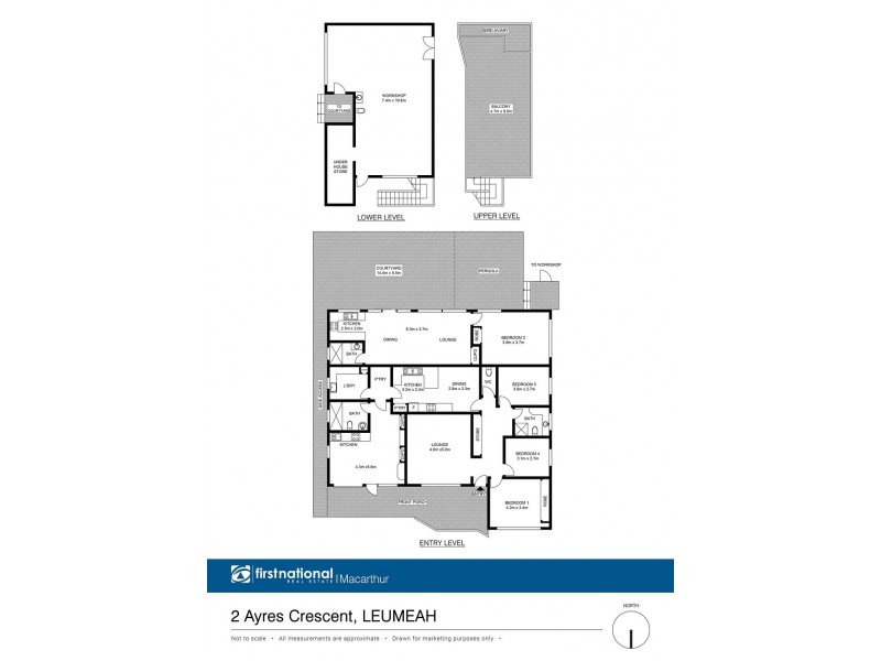 2 Ayres Crescent, Leumeah NSW 2560 Floorplan
