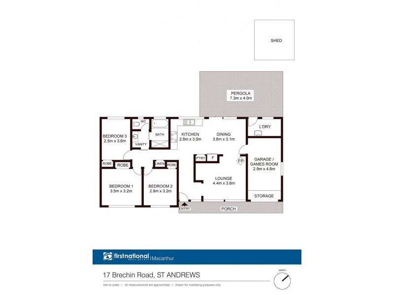 17 Brechin Road, St Andrews NSW 2566 Floorplan