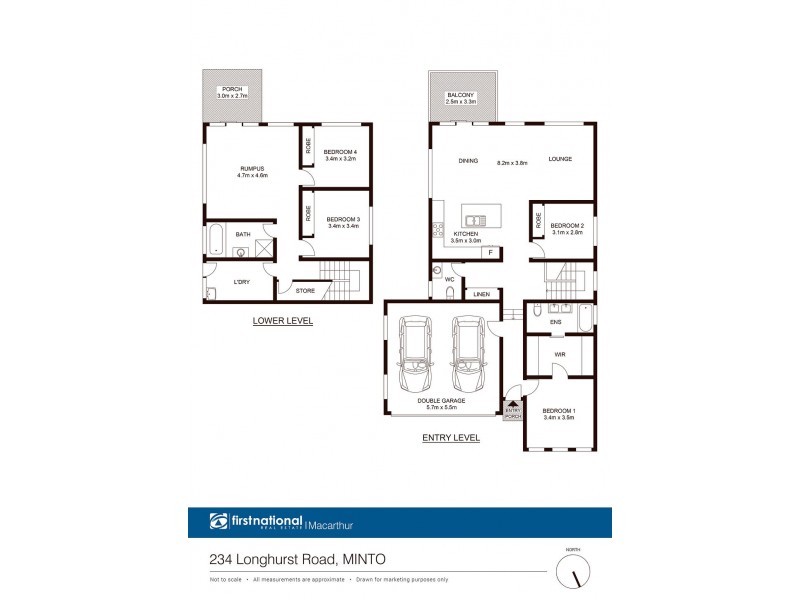 234 Longhurst Road, Minto NSW 2566 Floorplan