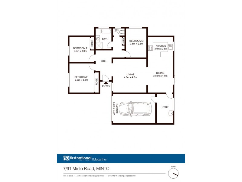 7/91 Minto Road, Minto NSW 2566 Floorplan