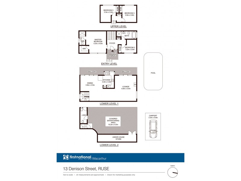 13 Denison Street, Ruse NSW 2560 Floorplan