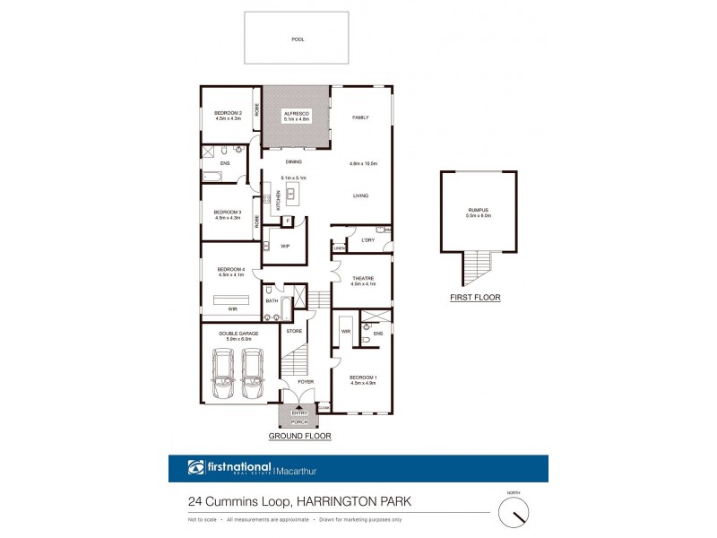 24 Cummins Loop, Harrington Park NSW 2567 Floorplan