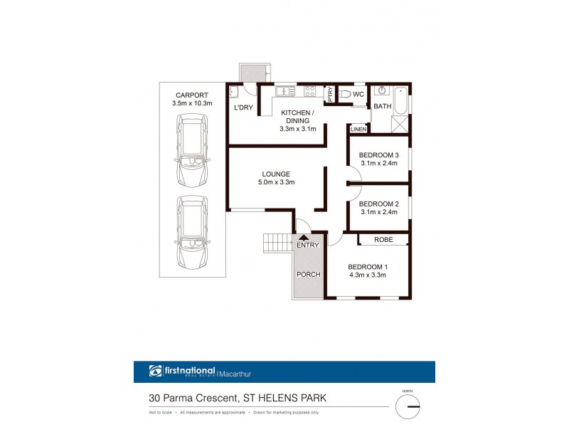 30 Parma Crescent, St Helens Park NSW 2560 Floorplan