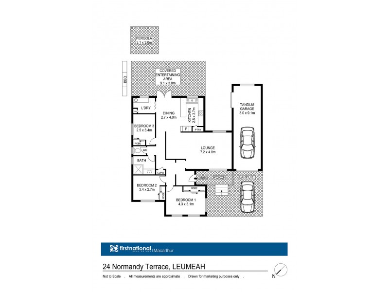 24 Normandy Terrace, Leumeah NSW 2560 Floorplan