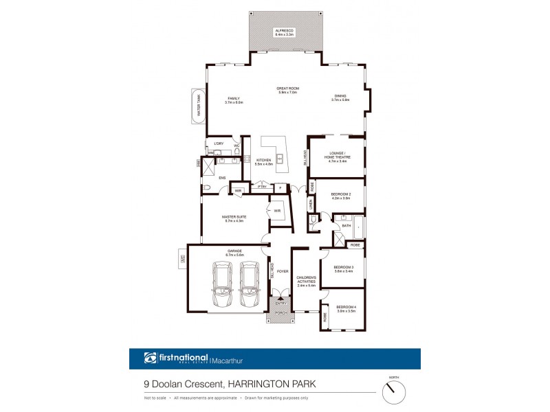 Harrington Park NSW 2567 Floorplan
