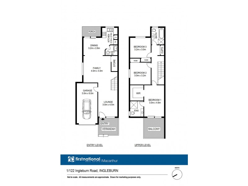 1/122 Ingleburn Road, Ingleburn NSW 2565 Floorplan