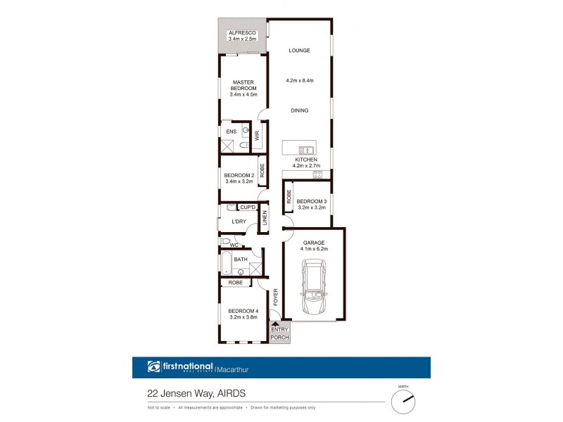 22 Jensen Way, Airds NSW 2560 Floorplan