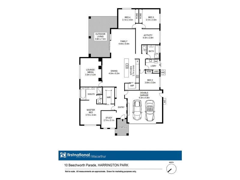 10 Beechworth Pde*, Harrington Park NSW 2567 Floorplan