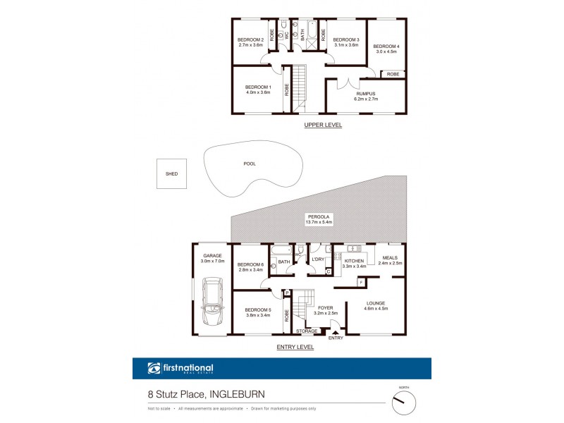 8 Stutz Place, Ingleburn NSW 2565 Floorplan