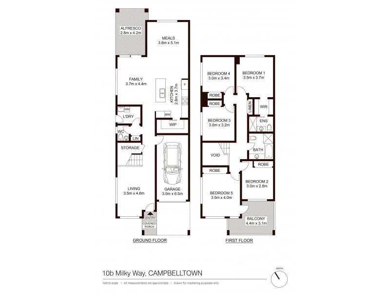 Lot 4, 10 Milky Way, Campbelltown NSW 2560 Floorplan