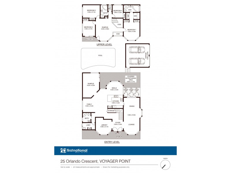 25 Orlando Crescent, Voyager Point NSW 2172 Floorplan