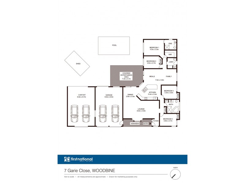 7 Garie Close, Woodbine NSW 2560 Floorplan