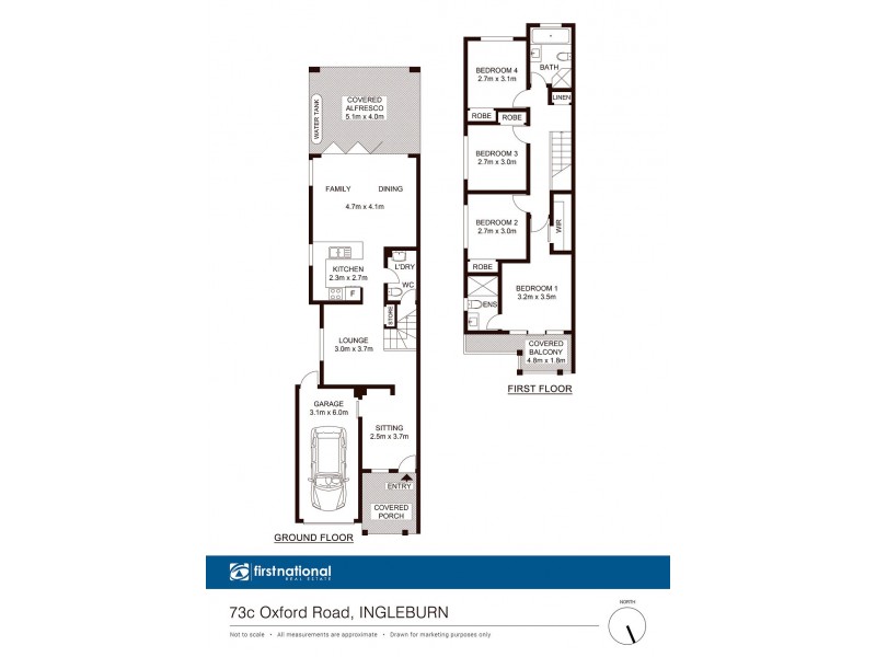 73c Oxford Road, Ingleburn NSW 2565 Floorplan