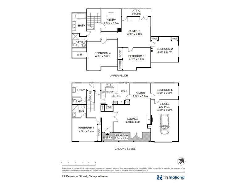 49 Paterson Street, Campbelltown NSW 2560 Floorplan