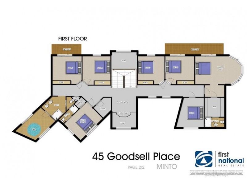 45 Goodsell Street, Minto NSW 2566 Floorplan