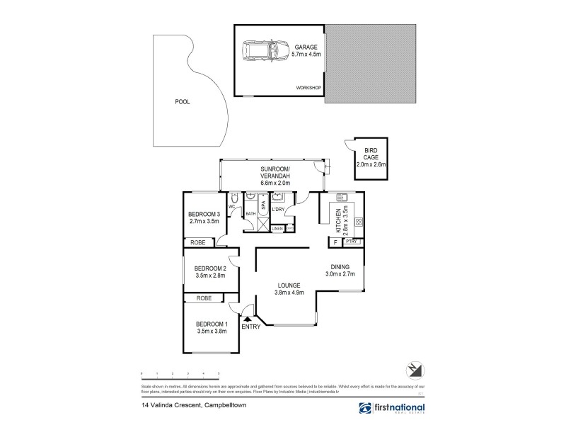Campbelltown NSW 2560 Floorplan