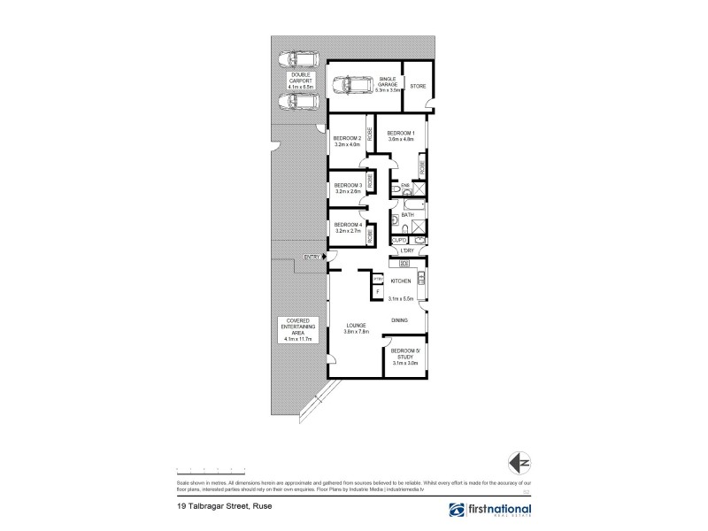 19 Talbragar Street, Ruse NSW 2560 Floorplan