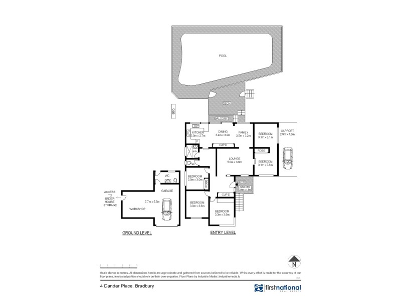 4 Dandar Place, Bradbury NSW 2560 Floorplan
