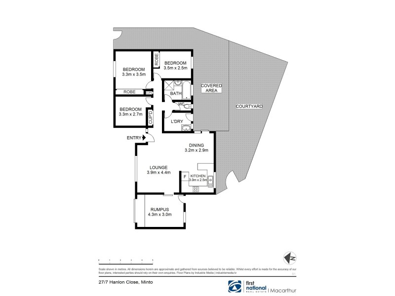 27/7 Hanlon Close, Minto NSW 2566 Floorplan