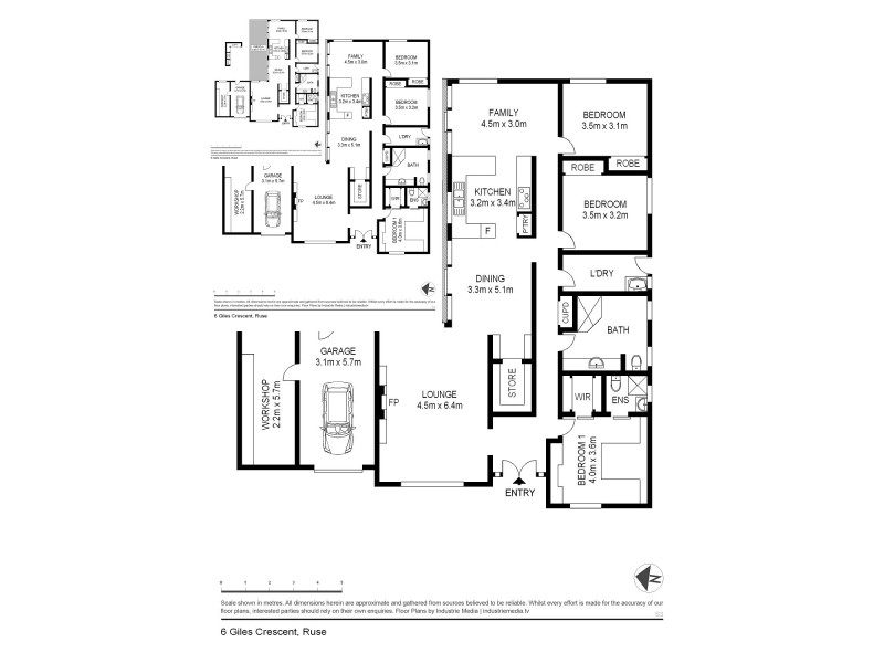 6 Giles Crescent, Ruse NSW 2560 Floorplan